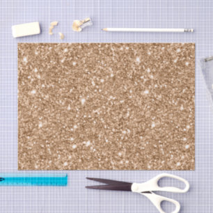 Gold Glitter Glitz Birthday Tissue Paper