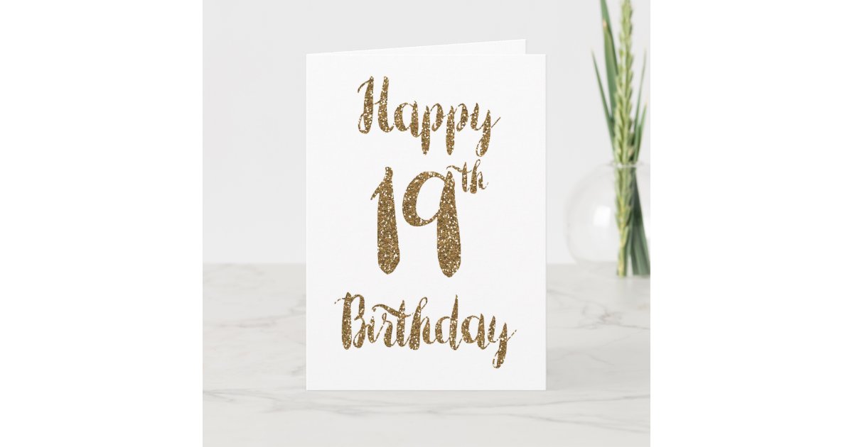 happy 19th birthday cards