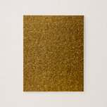 Gold Glitter Jigsaw Puzzle<br><div class="desc">Photo of gold glitter</div>