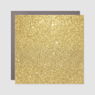 Gold glitter, luxurious, sparkling background. car magnet