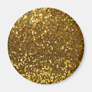 Gold Glitter Magnet