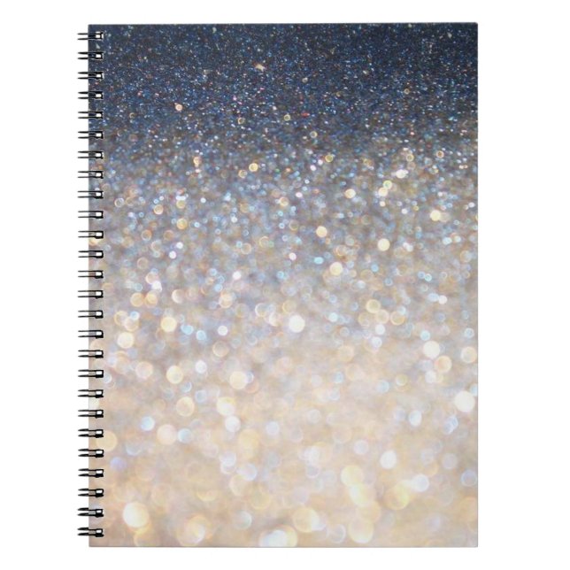 Gold Glitter Notebook (Front)