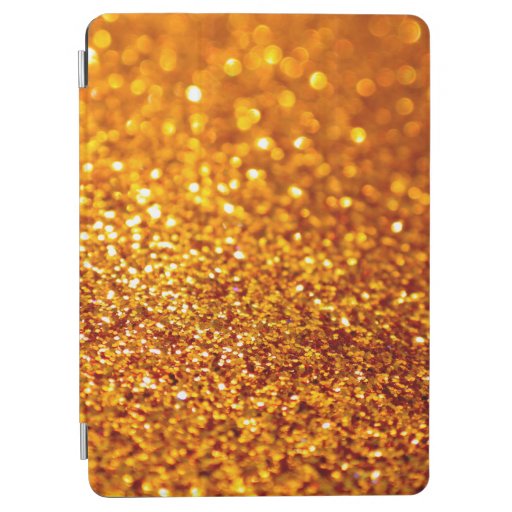 Gold Glitter Pattern iPad Air Cover