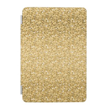 Gold Glitter Pattern Ipad Mini Cover by gogaonzazzle at Zazzle