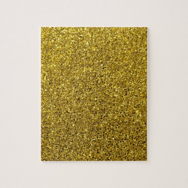 Gold Glitter Pattern Jigsaw Puzzle (Vertical)