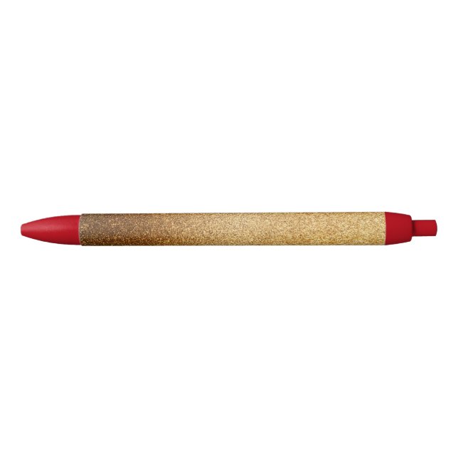 Gold Glitter  Pen (Front)