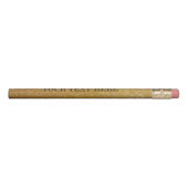Gold glitter pencils with custom text (Rotated 90)