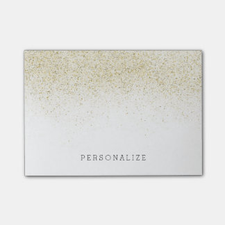 Gold Glitter Post-it® Notes