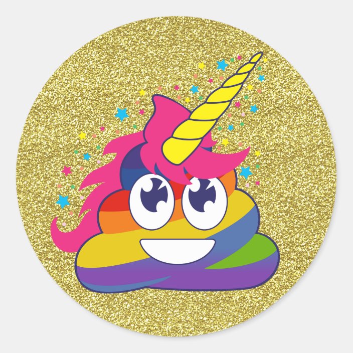 unicorn rainbow unicorn emoji poo imagen para colorear