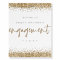 Gold Glitter Script Welcome to Engagement Party
