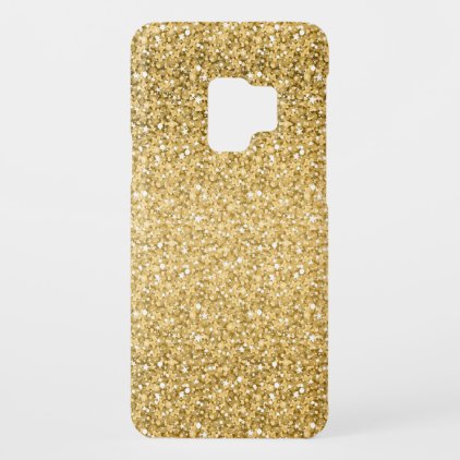 Gold Glitter Seamless Pattern Case-Mate Samsung Galaxy S9 Case