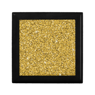 Gold Glitter Sparkle Gift Box