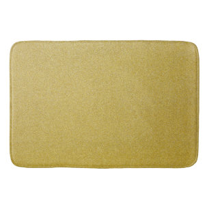 Gold Glitter, Sparkle, Glitter Background Bath Mat