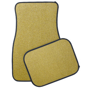 Gold Glitter, Sparkle, Glitter Background Car Floor Mat