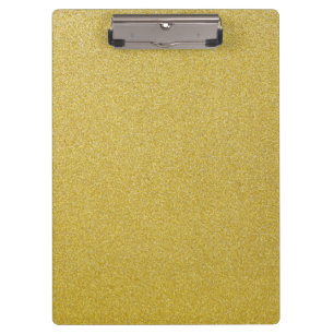 Gold Glitter, Sparkle, Glitter Background Clipboard