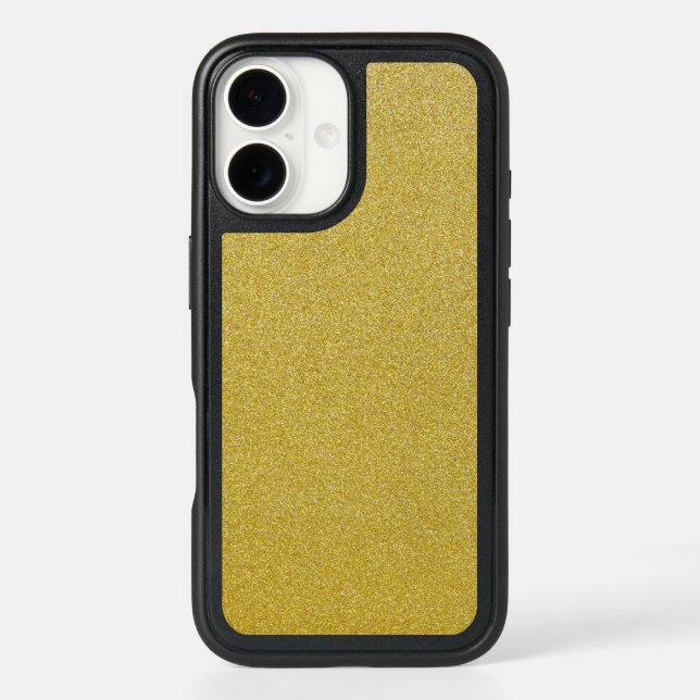 Gold Glitter, Sparkle, Glitter Background Otterbox iPhone Case (Back)