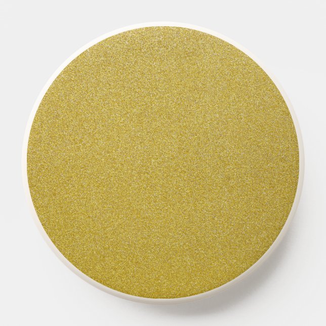 Gold Glitter, Sparkle, Glitter Background PopSocket (Popsocket)