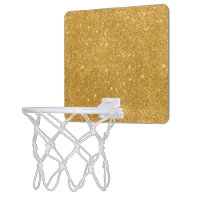 Gold Basketball Hoop