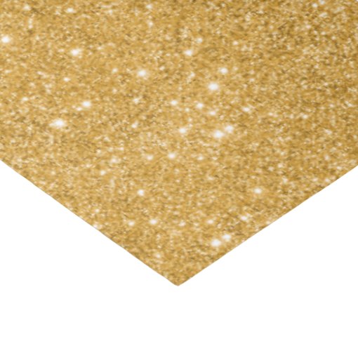 Gold Glitter Sparkles Tissue Paper | Zazzle