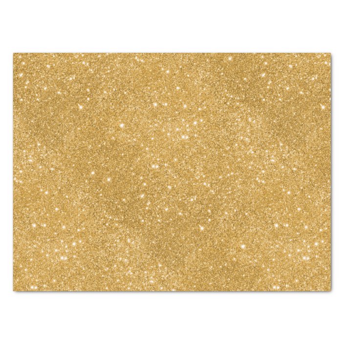 Gold Glitter Sparkles Tissue Paper | Zazzle.com