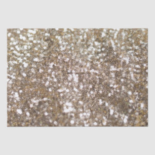 Gold Glitter Sparkling Glam Girly Glitzy Tissue Paper
