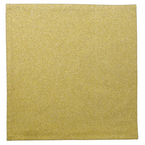 Gold Glitter Sparkly Glitter Background Cloth Napkin
