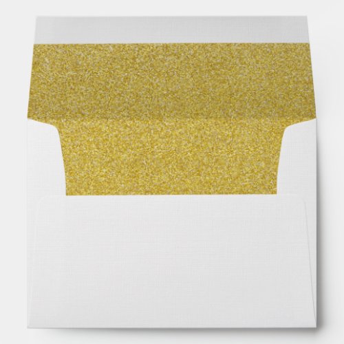 Gold Glitter Sparkly Glitter Background Envelope