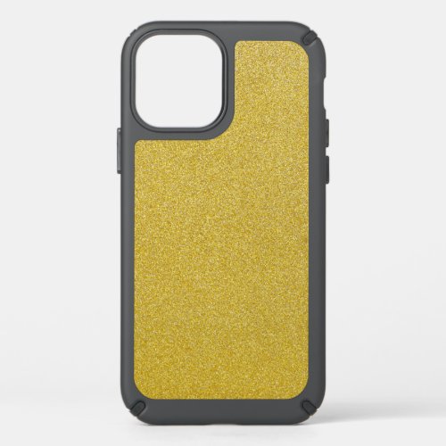 Gold Glitter Sparkly Glitter Background Speck iPhone 12 Case
