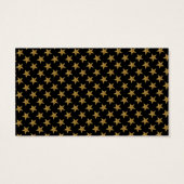 Gold Glitter Stars Free Drink Ticket (Back)