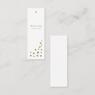 Gold Glitter Stars, Gift Tags