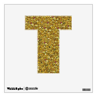 Glitter Letters Wall Decals & Wall Stickers | Zazzle