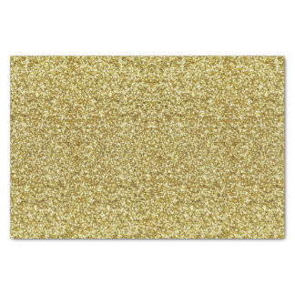 Gold Glitter Tissue Paper