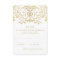 Gold Glitter Vintage Damask