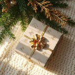Gold Glitter Whimsical Elegant Christmas Bows  Wrapping Paper<br><div class="desc">Add a touch of enchantment to your holiday gifts with our "Sparkling Faux Gold Glitter Whimsical and Elegant Christmas Bow Wrapping Paper." This wrapping paper is designed to transform any present into a luxurious treasure, making it perfect for those who appreciate a blend of whimsy and elegance. The design showcases...</div>