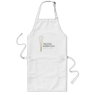 Gold Glitter Whisk Bakery Apron