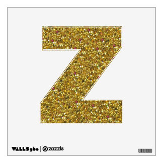 Glitter Letters Wall Decals & Wall Stickers | Zazzle