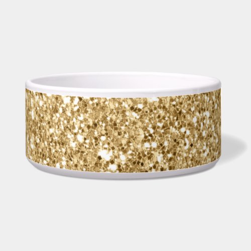 Gold Glitz Glitter      Bowl