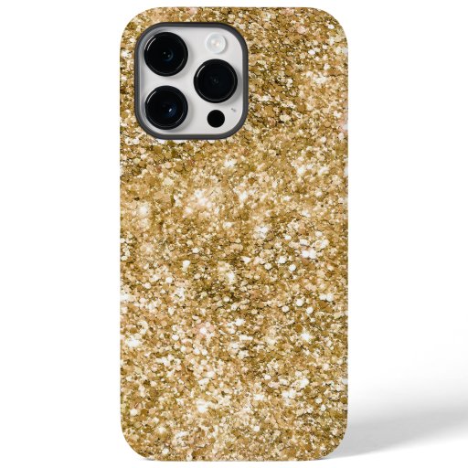 Gold Glitz Glitter Case-Mate iPhone 14 Pro Max Case