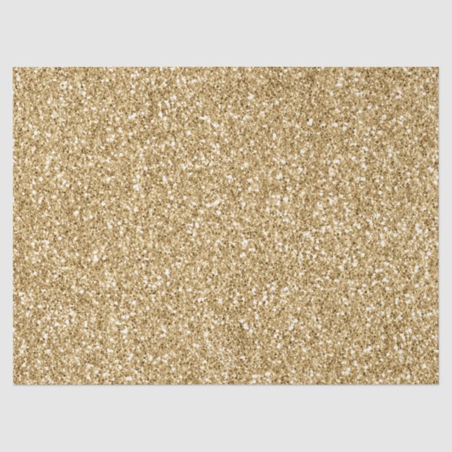 Gold Glitz Glitter       Tissue Paper (Front)