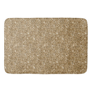 Gold Glitz Sparkle Glam Bath Mat