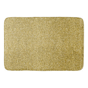 Gold Glitzy Glitter Bath Mat