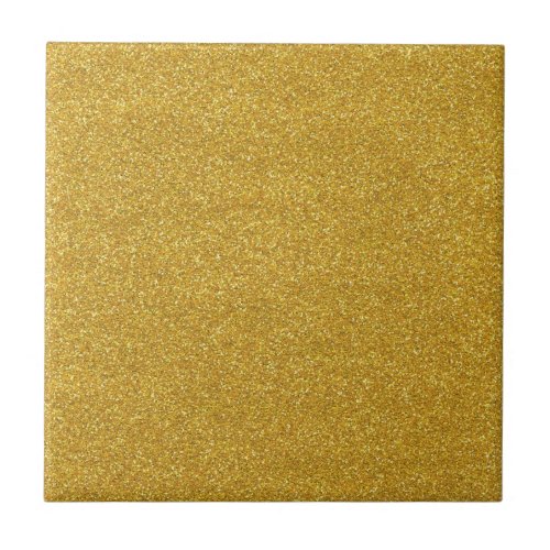 Gold Golden Glitter Sparkle Texture Tile