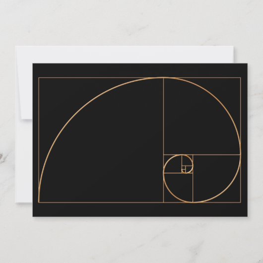 Gold Golden Spiral (Front)