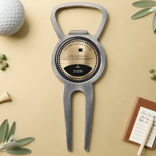 Gold Golf Course Championship Club Name Divot Tool