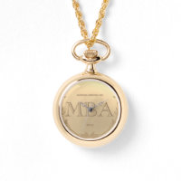 Gold Grad Name MBA Graduation Watch