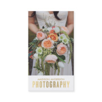 Gold Gradient | Photography Business Cards Gold Gradient | Photography Business Cards