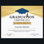 Gold Graduation Completion Certificate PDF<br><div class="desc">Graduation is one of life’s major milestones. The Gold Completion certificate PDF Graduation Graphics Grad Clipart was created with these sentiments in mind. Our Gold Completion certificate PDF Graduation Graphics Grad Clipart customizable text so that you can make this your own. The Gold Completion certificate PDF Graduation Graphics Grad Clipart...</div>