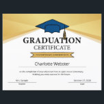 Gold Graduation Completion Certificate PDF<br><div class="desc">Graduation is one of life’s major milestones. The Gold Completion certificate PDF Graduation Graphics Grad Clipart was created with these sentiments in mind. Our Gold Completion certificate PDF Graduation Graphics Grad Clipart customizable text so that you can make this your own. The Gold Completion certificate PDF Graduation Graphics Grad Clipart...</div>