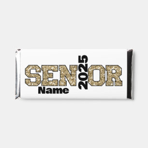 Gold Graduation Senior Candy Bar Wraps Party Favor