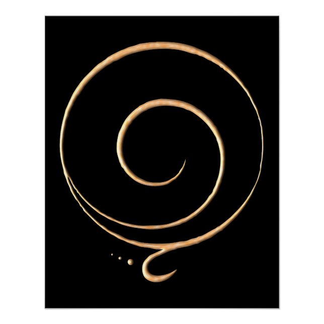 Gold Gratitude  Poster (Front)